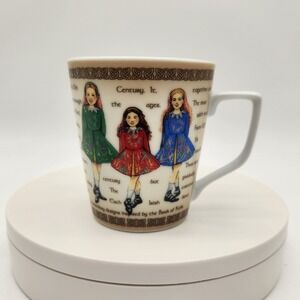 Allied Designed in Ireland Traditional Irish Dancers Mug Celtic Knotwork History
